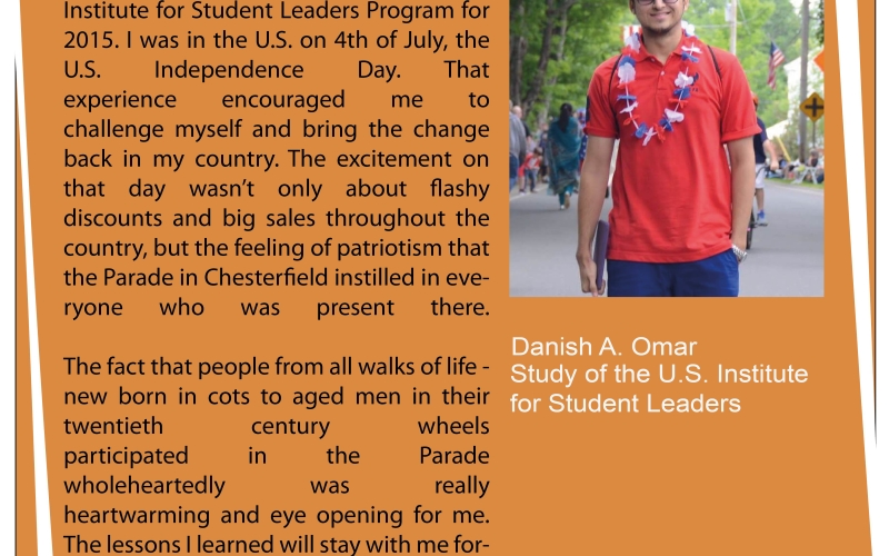 My Exchange Experience: Danish Omar Shares His Experience