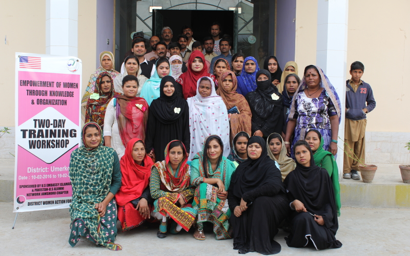 Armed with the Law: Alumnus Small Grant Project Empowers Women of Umerkot