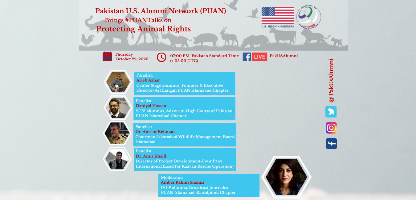 PUAN Talks: Exclusive Webinar on Protecting Animal Rights .  Alumni Network