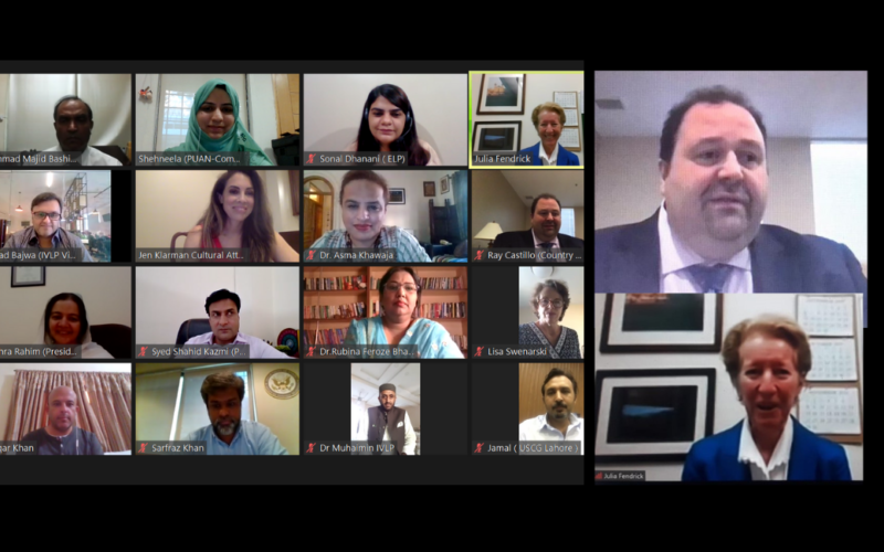 Virtual Round Table Discussion with 11 Distinguished Alumni of Pakistan-U.S. Alumni Network (PUAN)