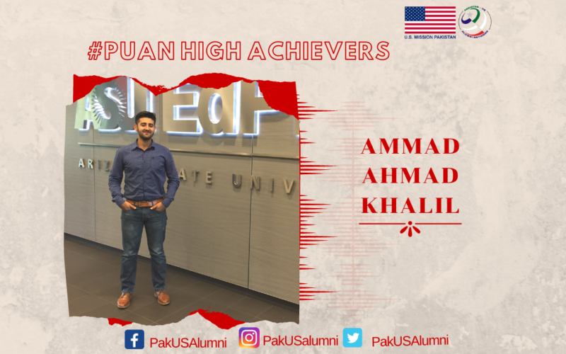 Ammad from KP Rising High on Professional & Academic Fronts