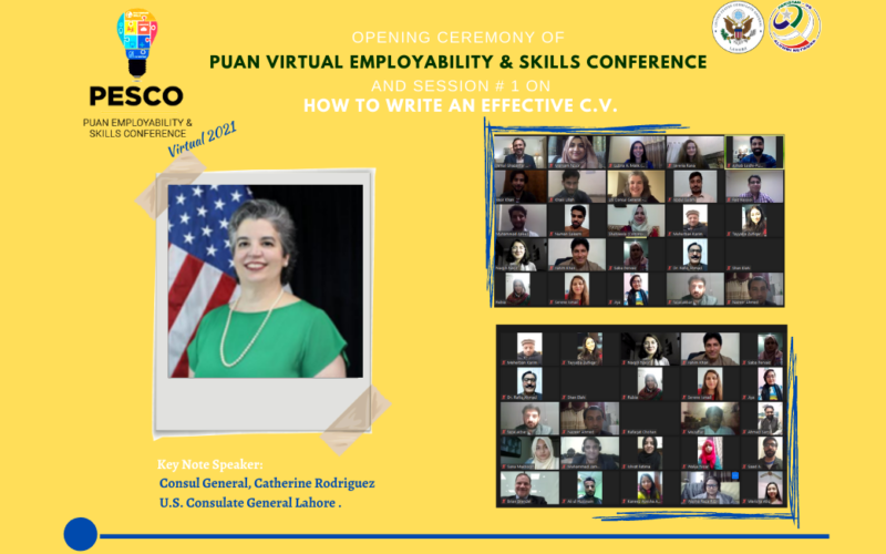 PUAN Virtual Employability and Skills Conference-21 Begins