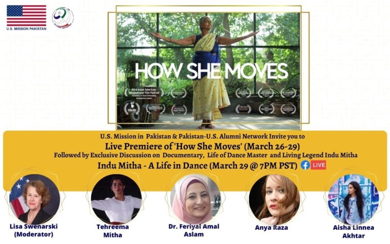 Virtual Premiere & PUAN Live Discussion on ‘How She Moves’