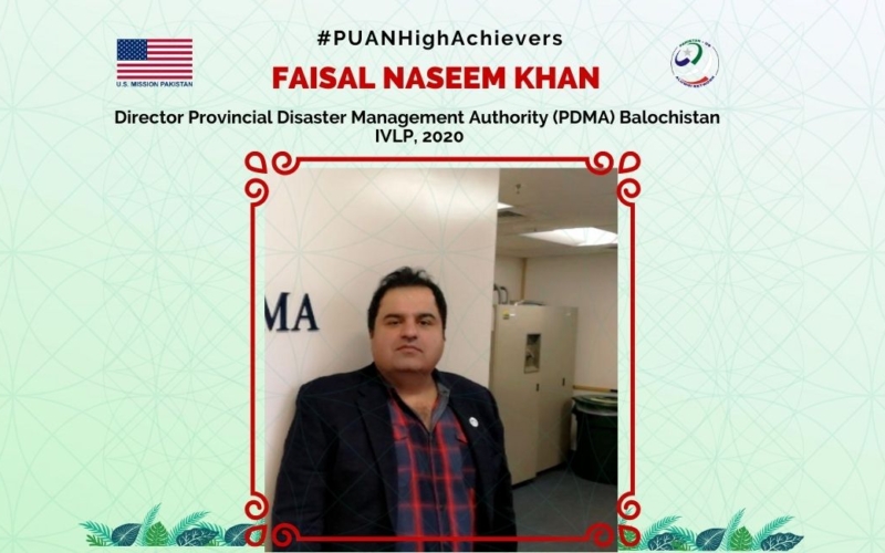 Congratulations to Faisal Naseem for Receiving Prestigious Award