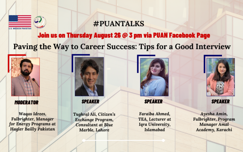 PUAN Talk on “Paving the Way to Career Success – Tips for a Good Interview”