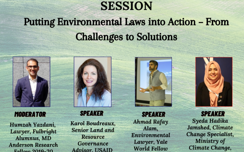 Discussion on Putting Environmental Laws into Action: From Challenges to Solutions