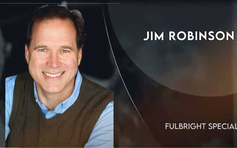 Fulbright Talks- The Power of the Improvisational Mindset by Dr. James Robinson