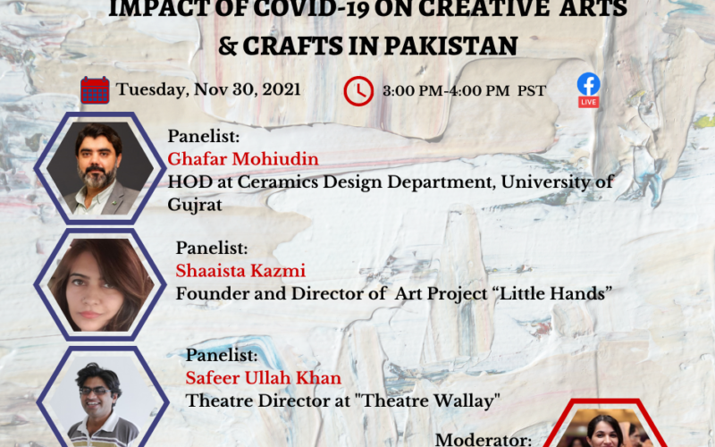 Discussion on COVID Impact on Creative Arts and Crafts in Pakistan