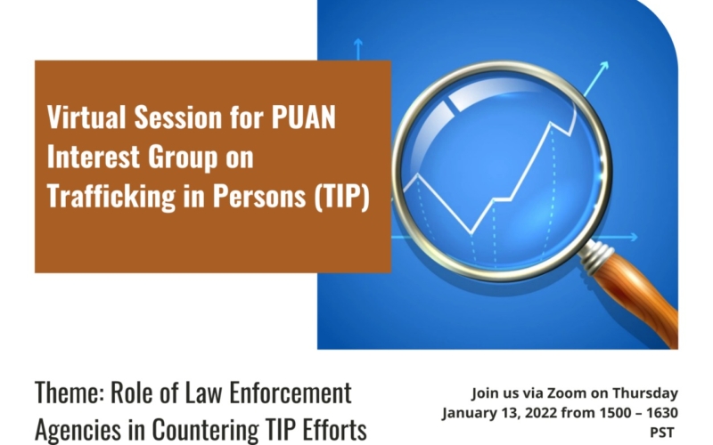 TIP Session: Role of Law Enforcement Agencies in Countering TIP Efforts