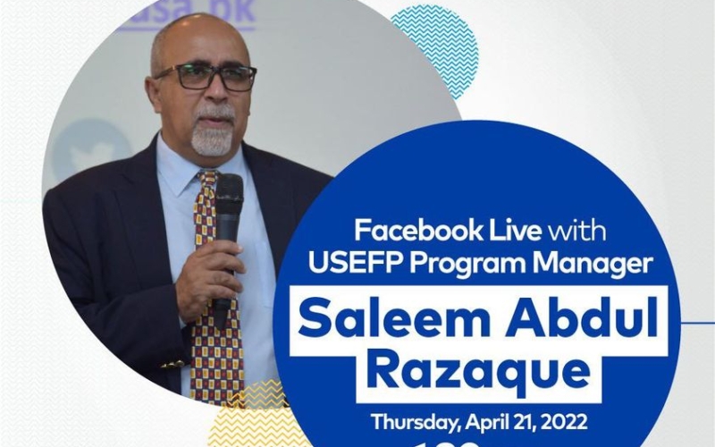 Facebook Live with USEFP Program Manager