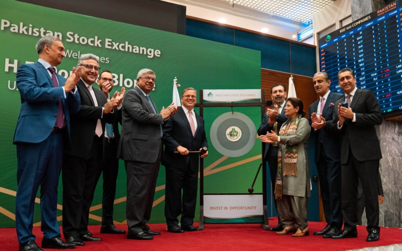 Ambassador Donald Blome Visits PSE Karachi