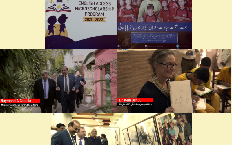 U.S. Embassy Team visits Access Program at Pakistan Sweet Home