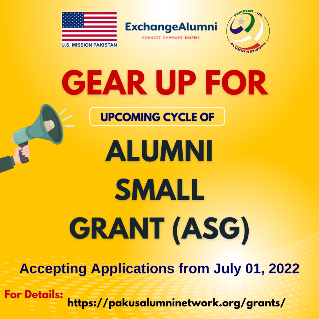 Gear-Up for Upcoming Cycle of Alumni Small Grant
