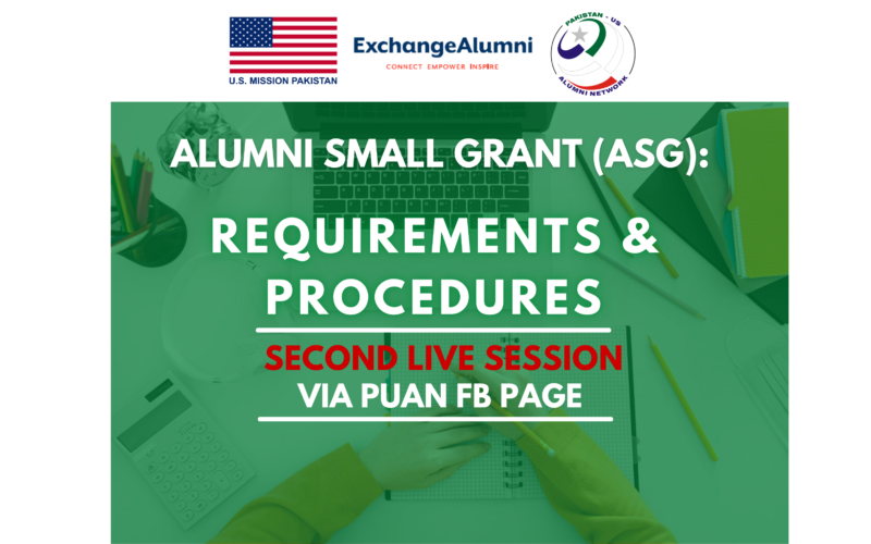 Alumni Small Grant Second Live Session