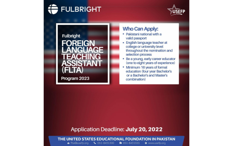 Four Days Left to Apply for Fulbright FLTA Program