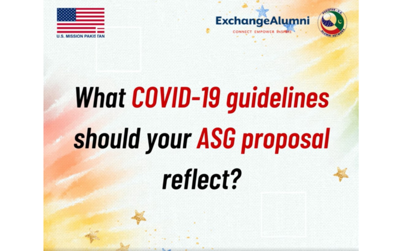 COVID-19 Guidelines Essential for ASG Proposal