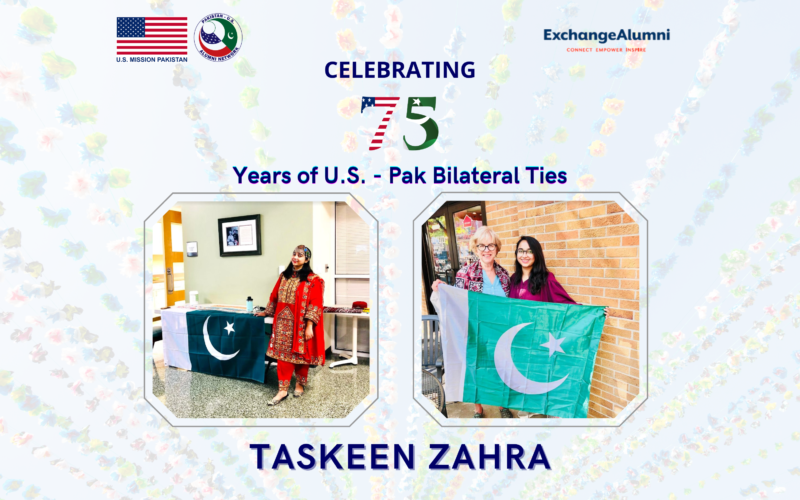 Taskeen Credits her Success to her Exchange Program