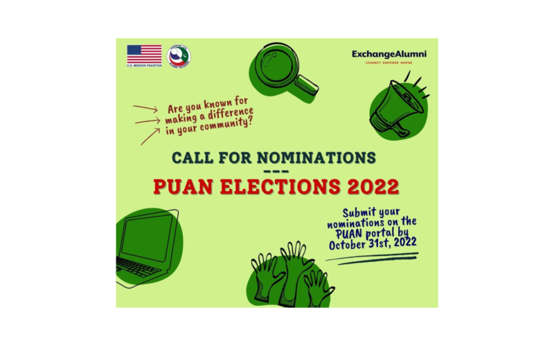 PUAN Elections 2022; Call for Nominations