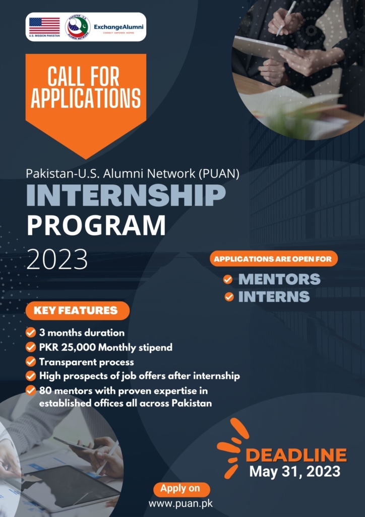 Exciting Opportunity: Apply For PUAN Internship Program 2023 | Pakistan ...