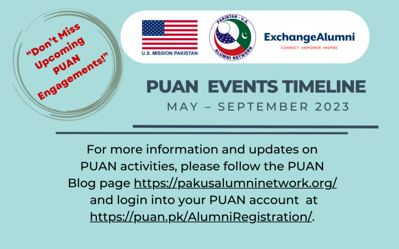 Thrilling Upcoming Opportunities For PUAN Alumni May-Sep, 2023