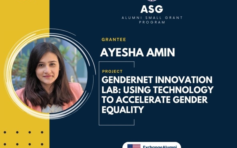 Ayesha Launches GenderNet Innovation Lab to Accelerate Gender Equality in Pakistan