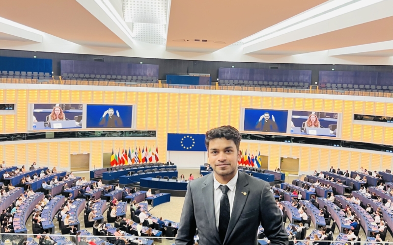 Hamza, SUSI Alumnus Represents Pakistan at EYE 2023, France