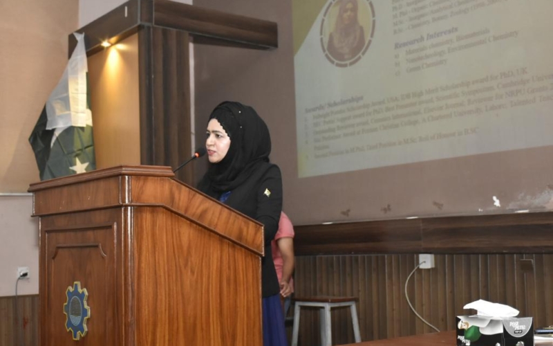 Empowering Sustainability: PUAN’s Nanotechnology Symposium at UET Lahore